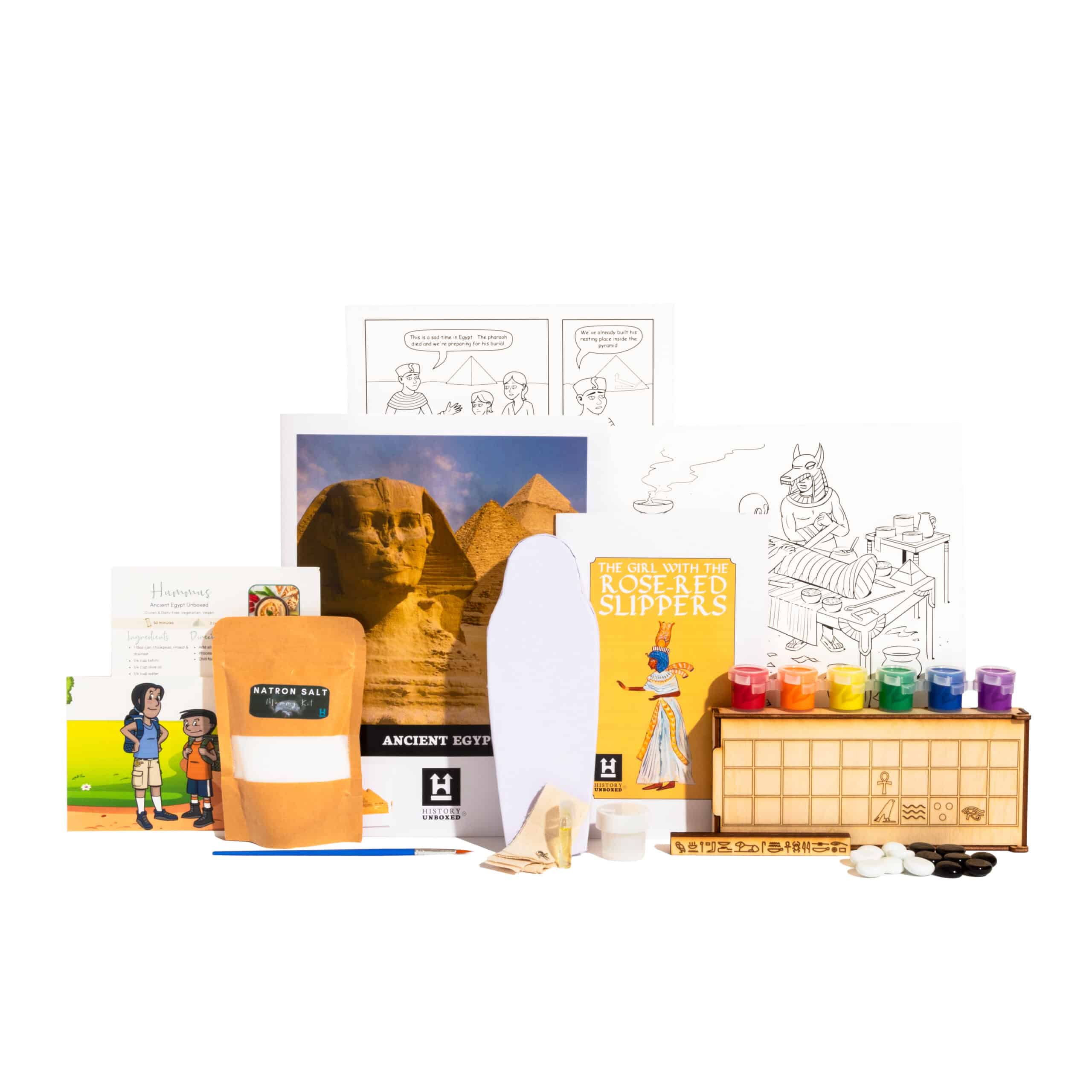 ancient egypt box contents