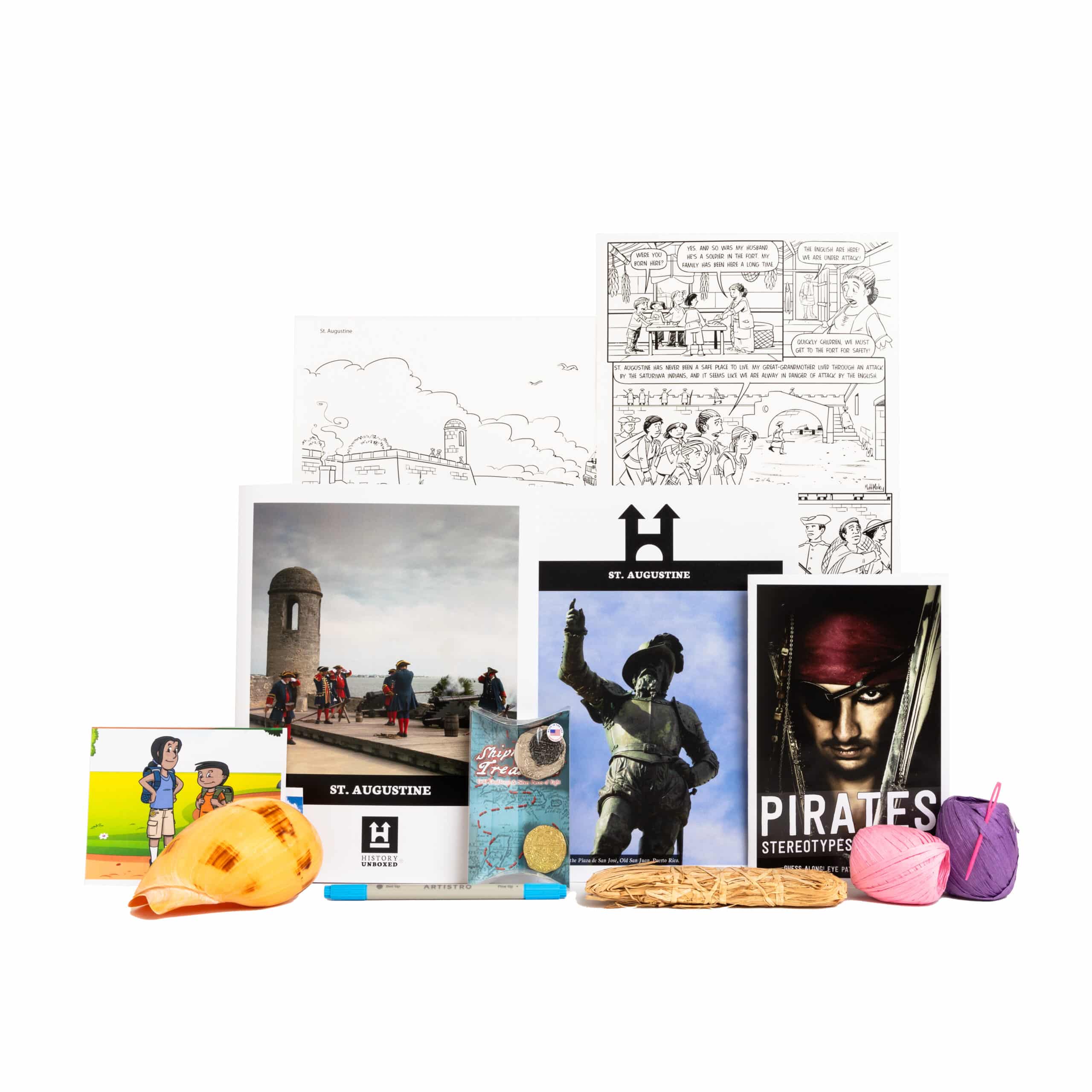st. augustine box contents