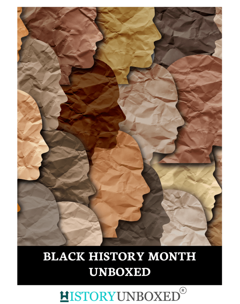 black history month digital magazine cover